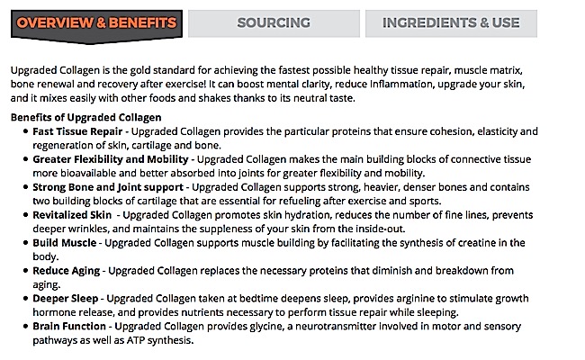 bulletproof collagen